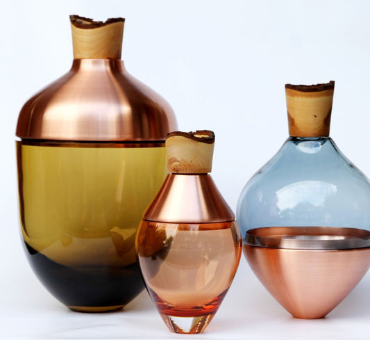 India 2 Grey & Copper