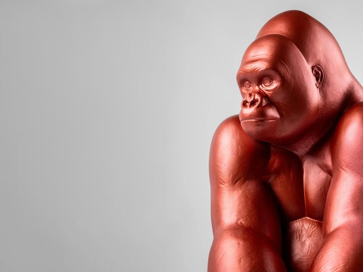 Gorilla - Metallic Red