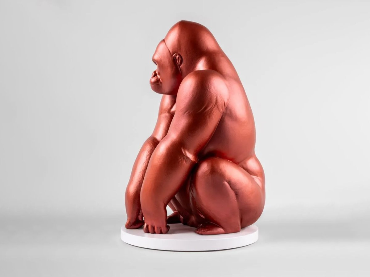 Gorilla - Metallic Red