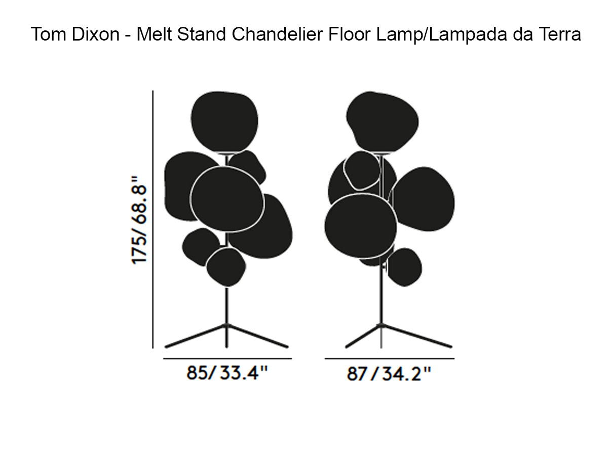 Melt Stand Chandelier