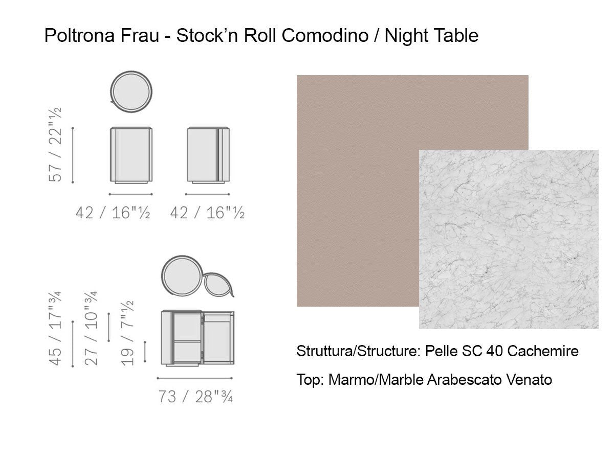Stock'n Roll - SC 40 Cashmere / Arabescato Venato / LH